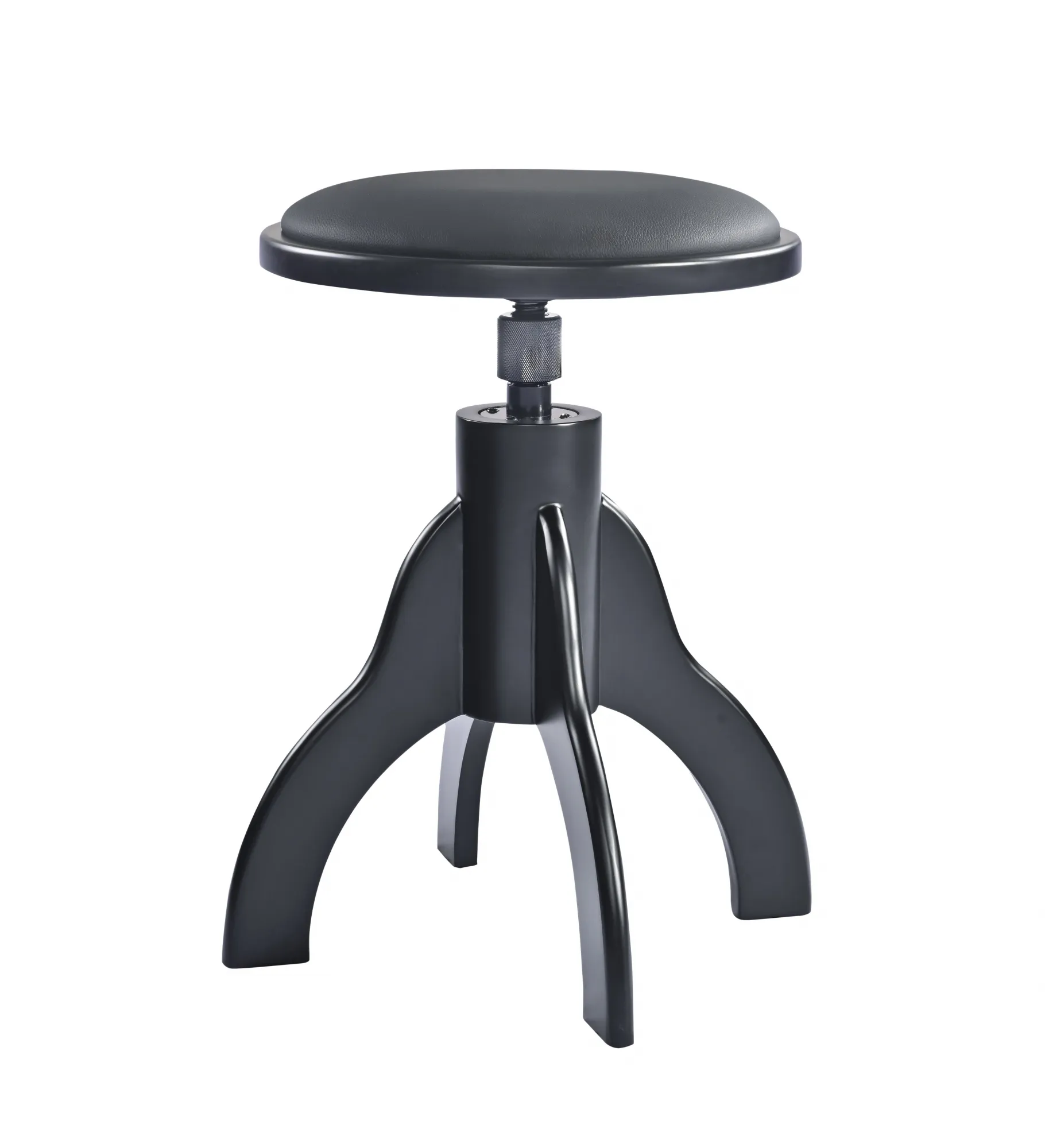 13850 Klavierhocker schwarz matt