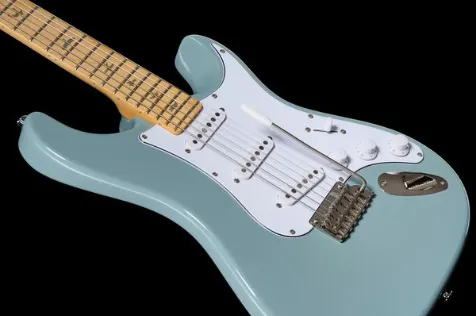 SE Silver Sky Stone Blue Maple John Mayer