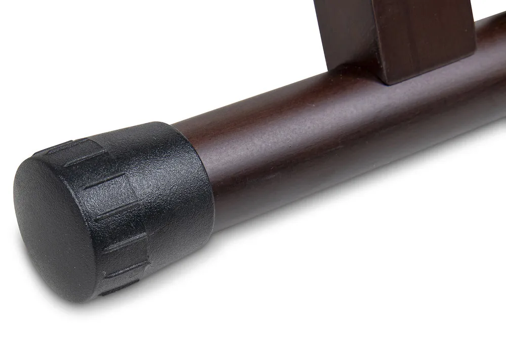 GS-60DW Gitarrenständer Holz Walnuss dunkel