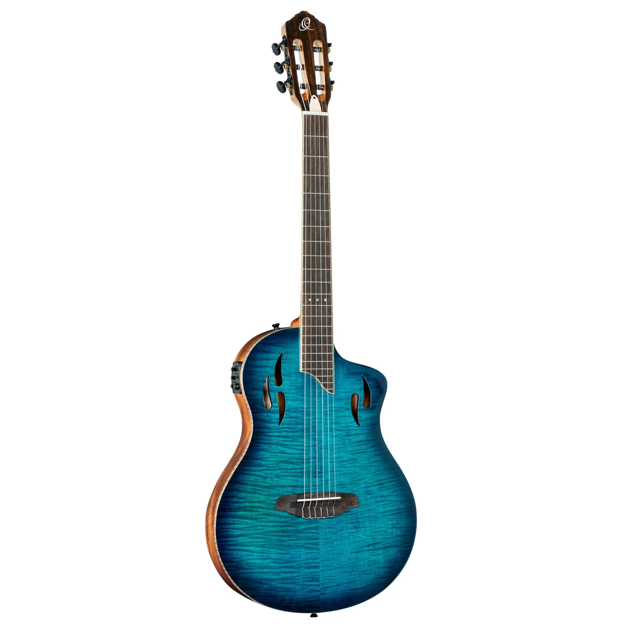 RTPDLX-FMA Flamed Maple Blue