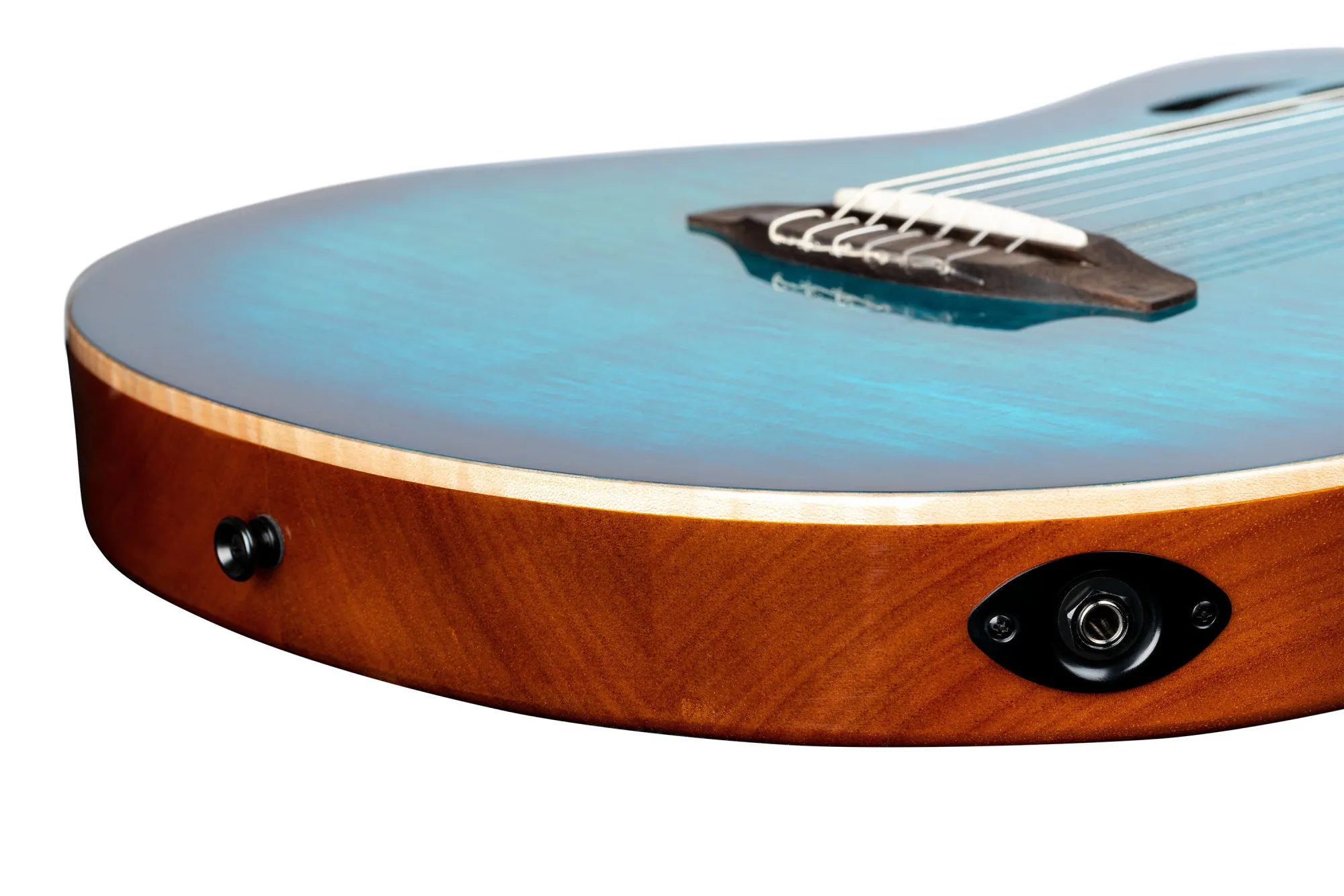 RTPDLX-FMA Flamed Maple Blue