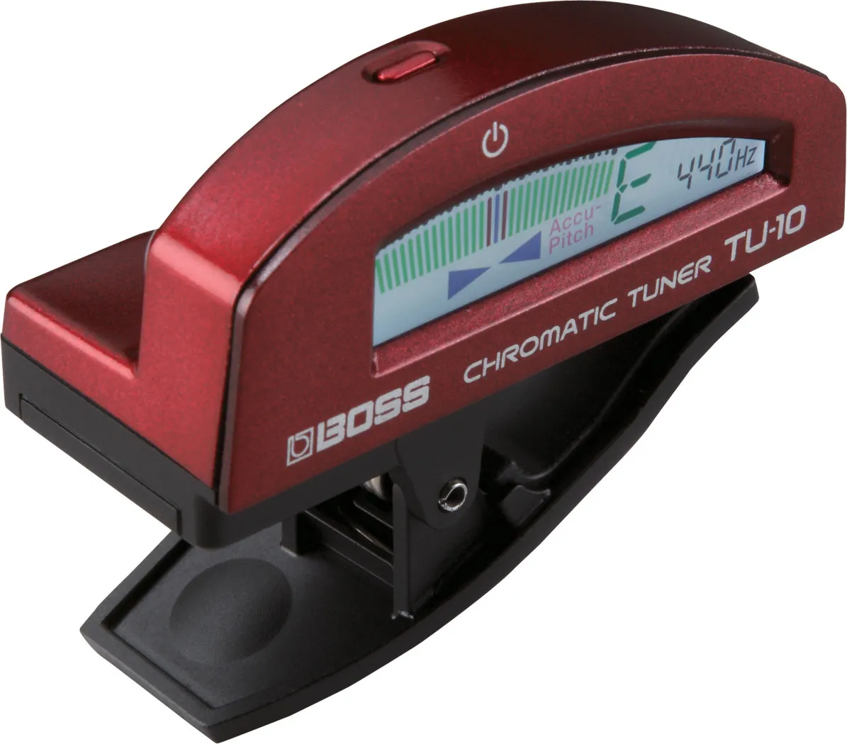TU-10 RD Clip-On-Chromatic Tuner rot