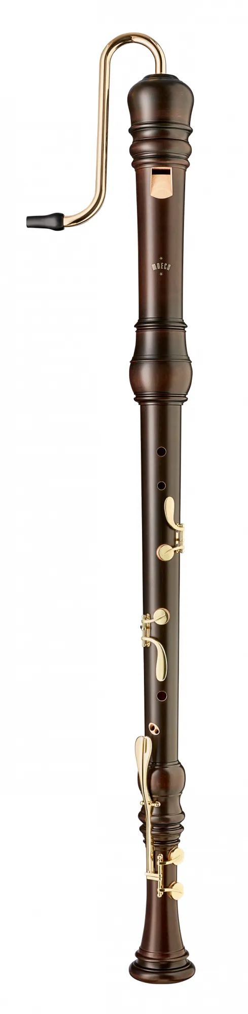 4521 Rottenburgh Bassblockflöte Ahorn gebeizt