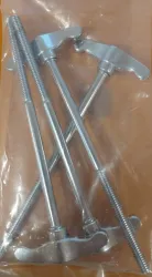 Bass Drum Rods Spannschrauben Set (4 Stück)