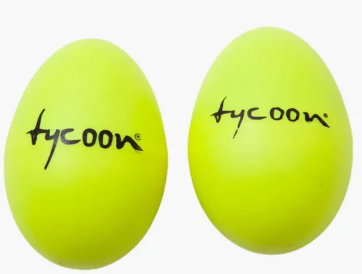 2 Egg-Shaker gelb
