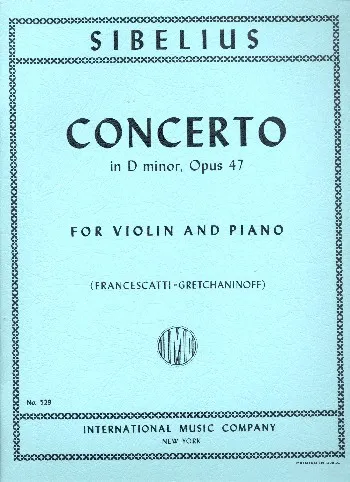 Concerto d minor op.47