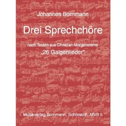 3 Sprechchöre nach Morgenstern