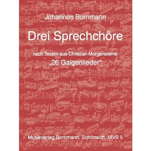 3 Sprechchöre nach Morgenstern