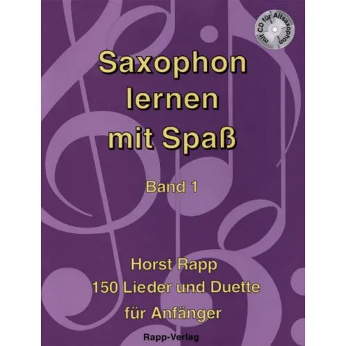 Saxophon lernen mit Spaß 1