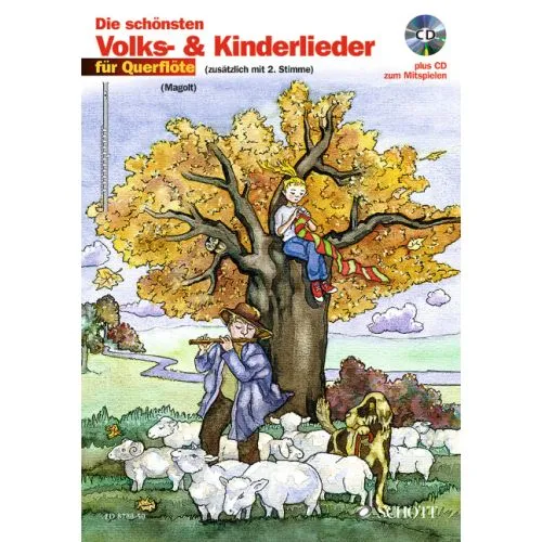 Die schönsten Volks- und Kinderlieder + CD