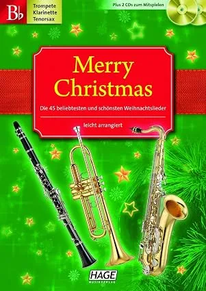 Merry Christmas für B-Instrumente + CD