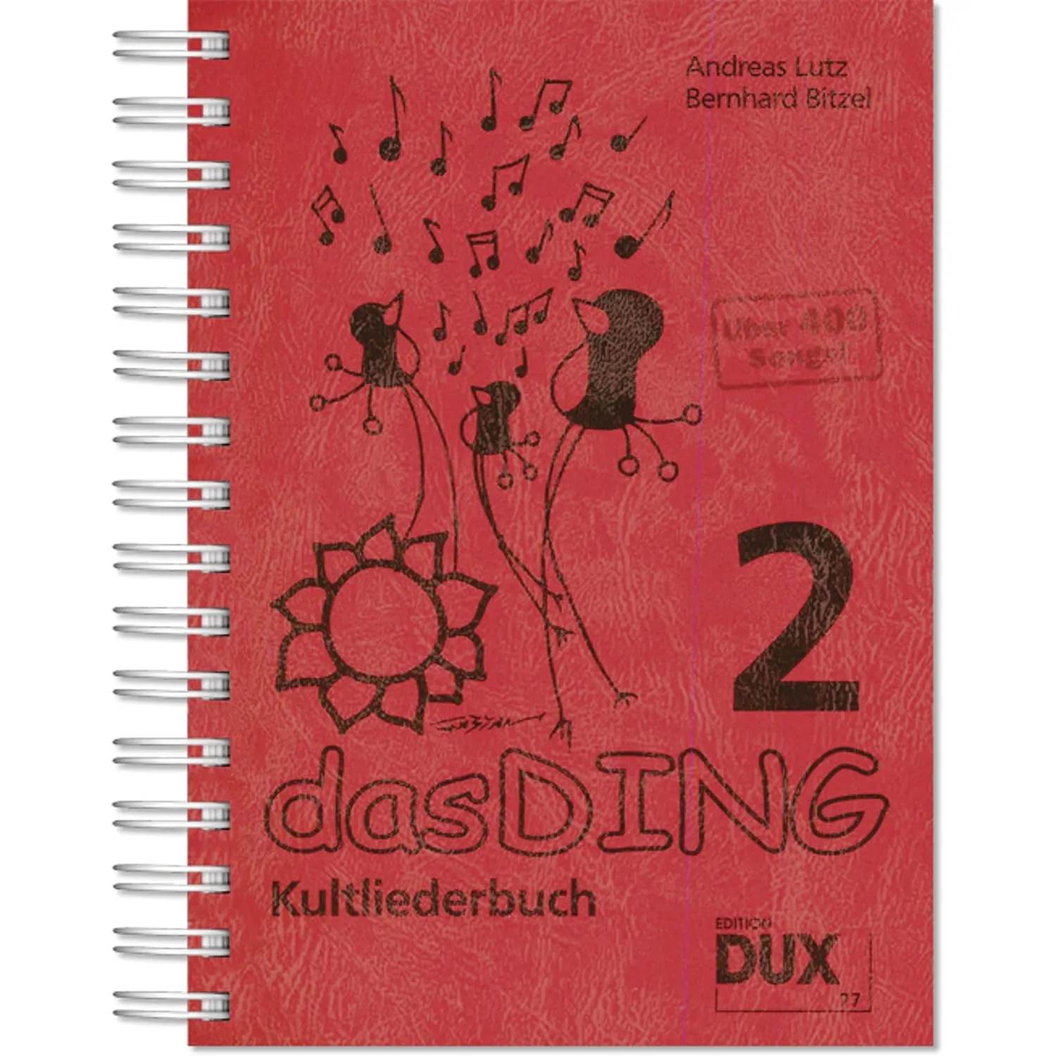 Das Ding Band 2 Kultliederbuch