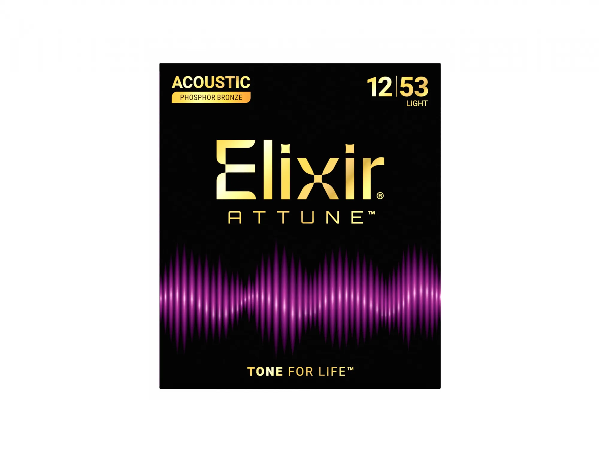 Saiten 012-053 - Attune™ Phosphor Bronze, Light