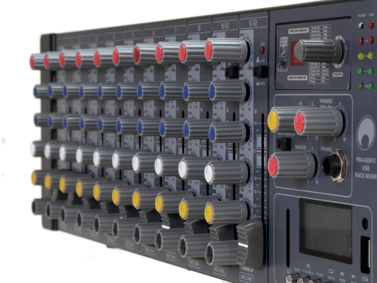 RM-1422FX USB Rack-Mixer