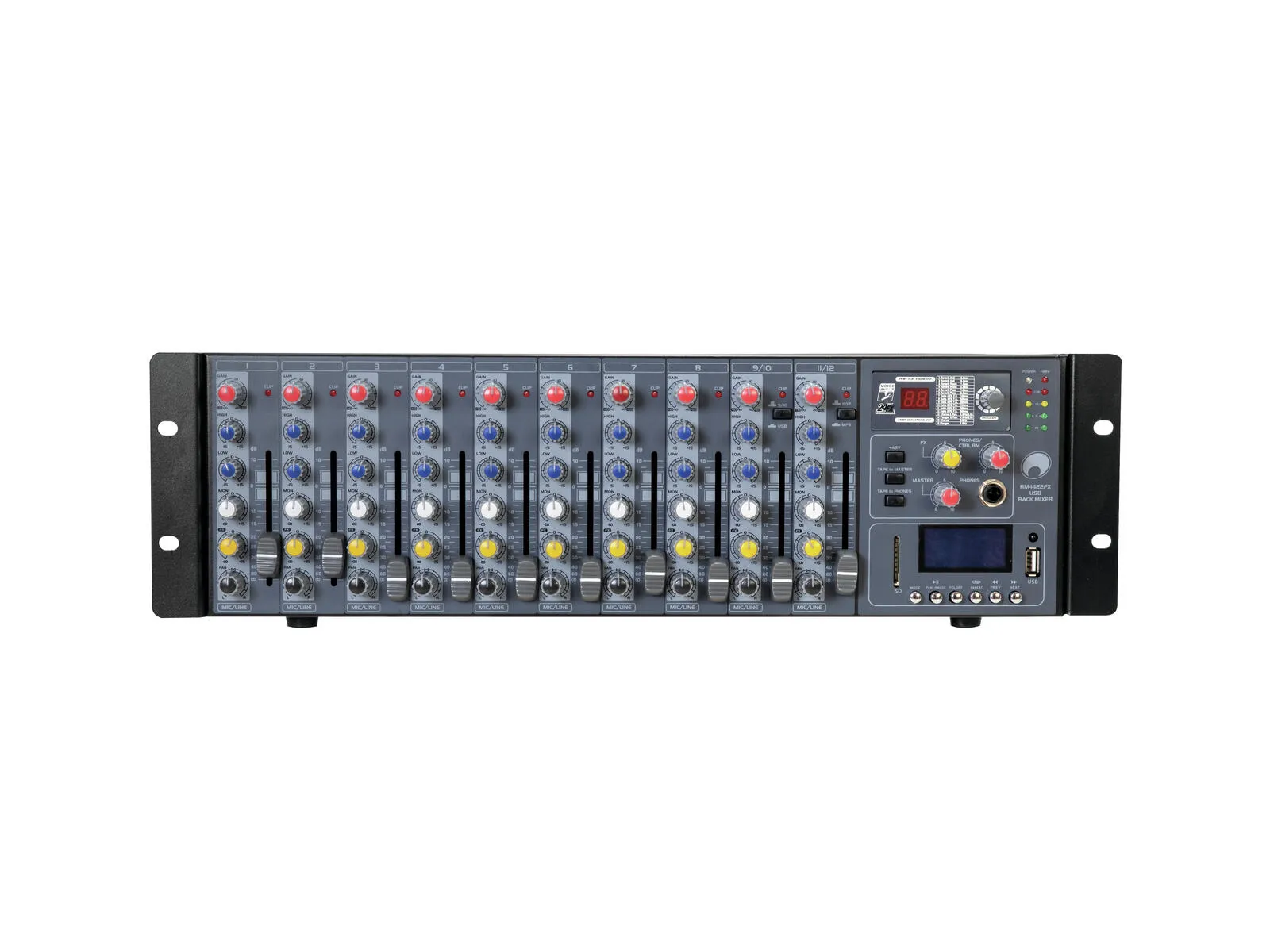 RM-1422FX USB Rack-Mixer