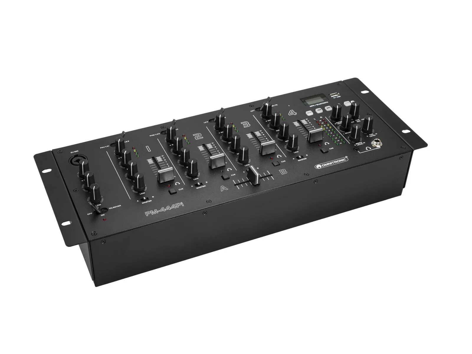 PM-444Pi 4-Kanal-DJ-Mixer