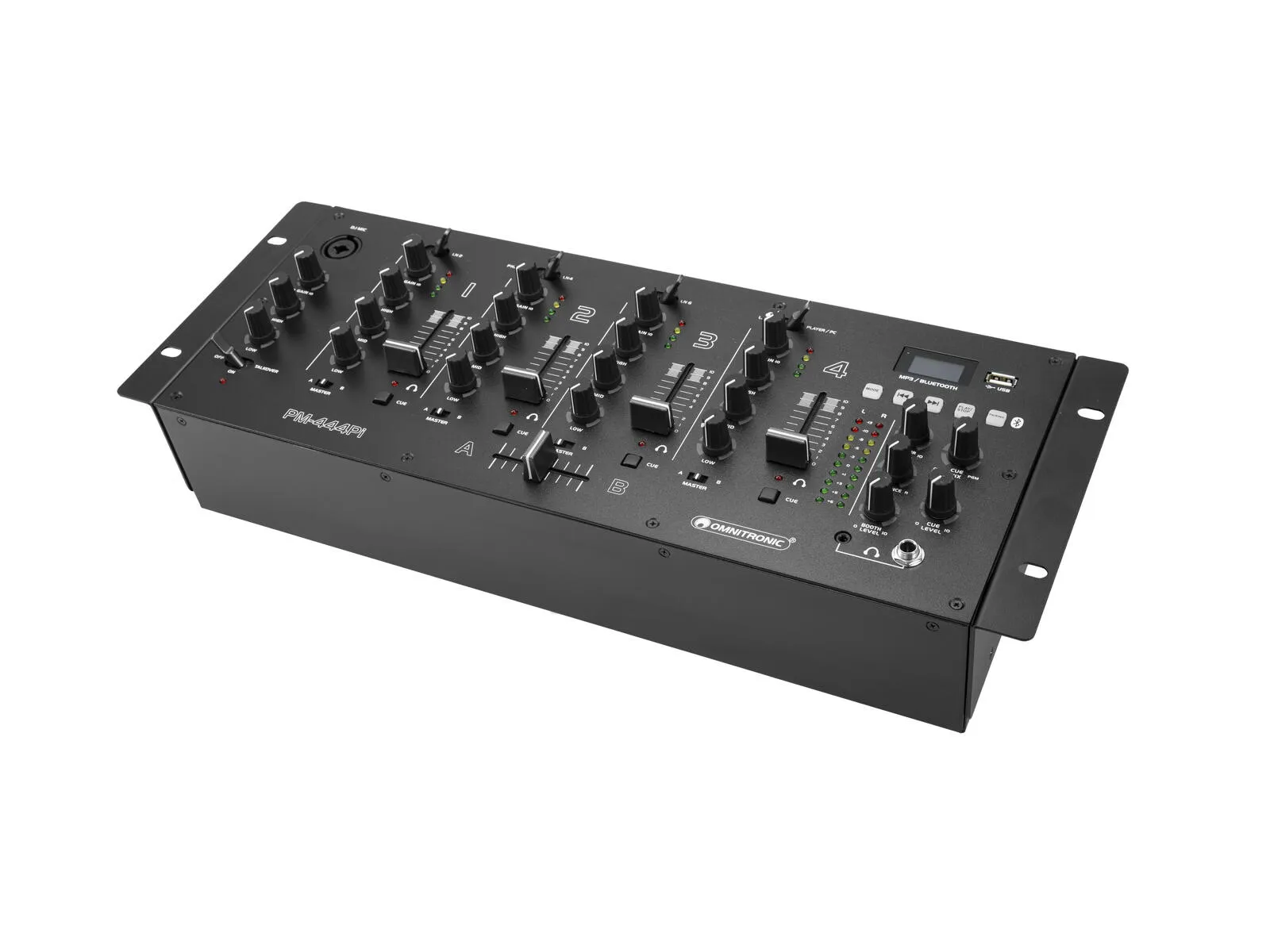 PM-444Pi 4-Kanal-DJ-Mixer