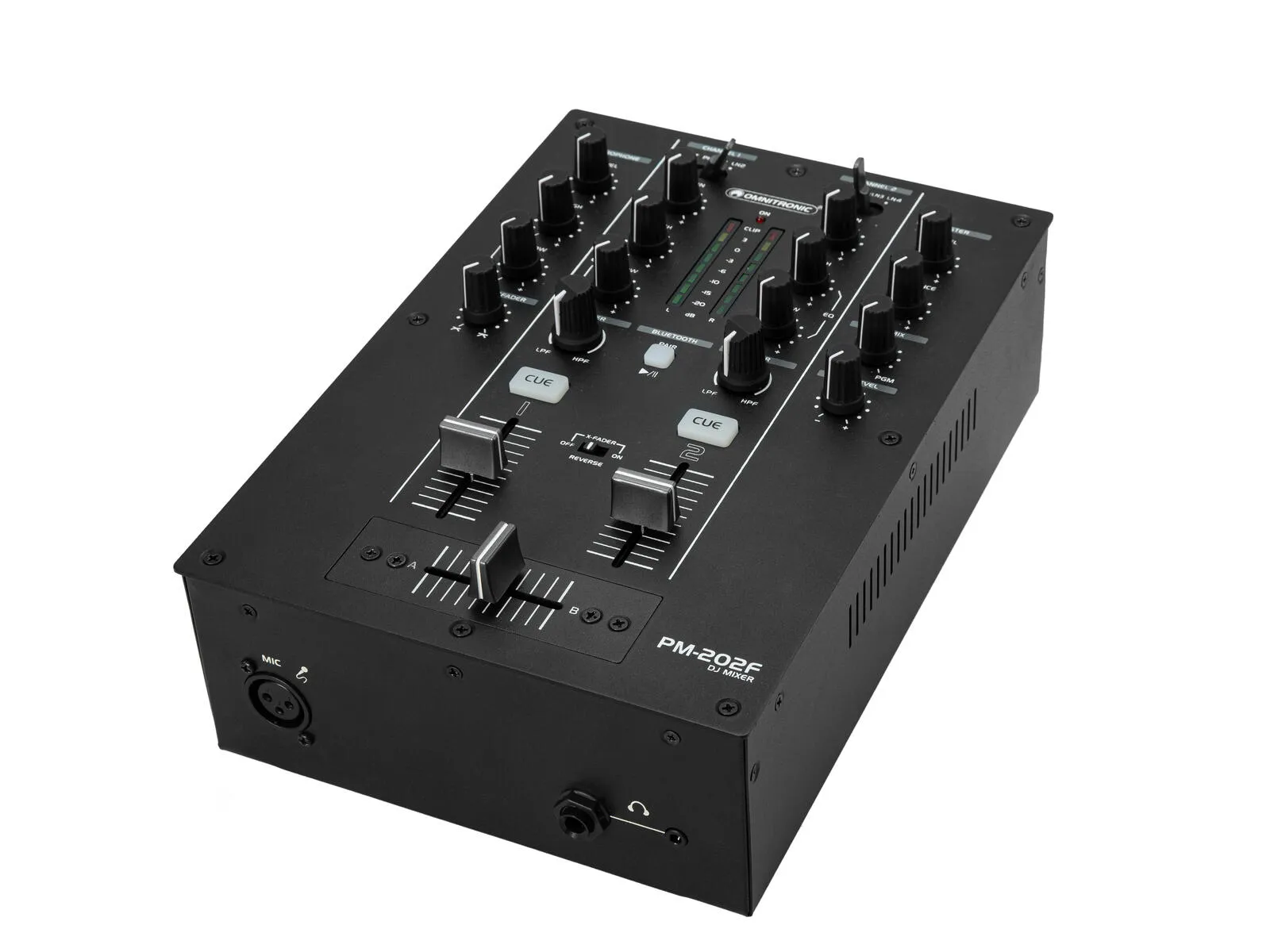 PM-202F 2-Kanal-DJ-Mixer