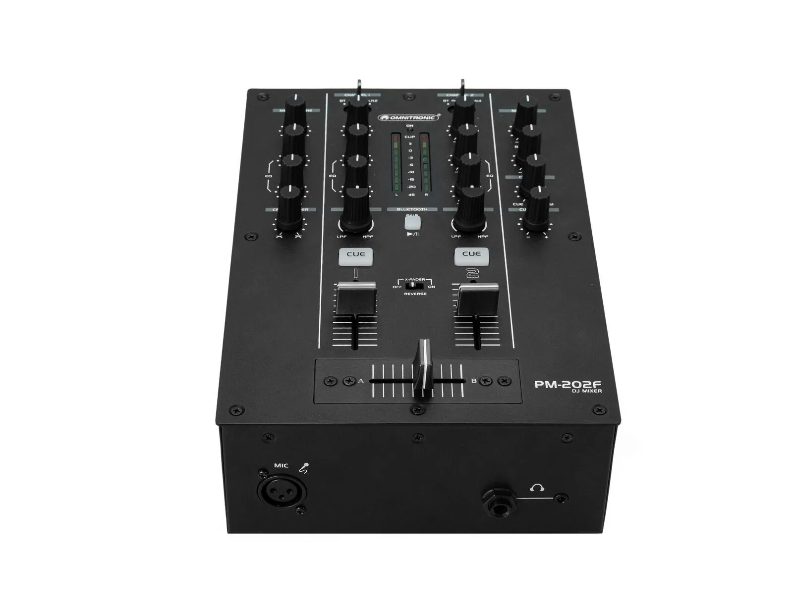 PM-202F 2-Kanal-DJ-Mixer
