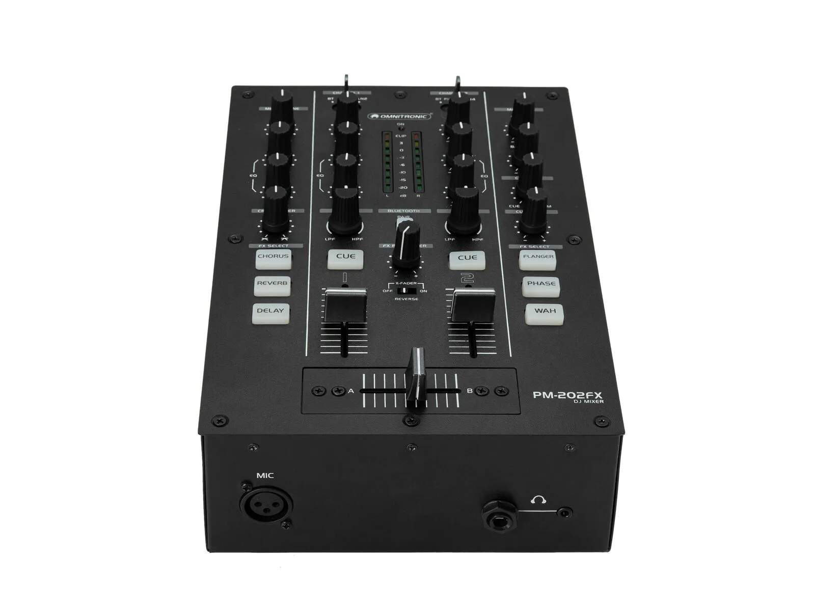 PM-202FX 2-Kanal-DJ-Mixer