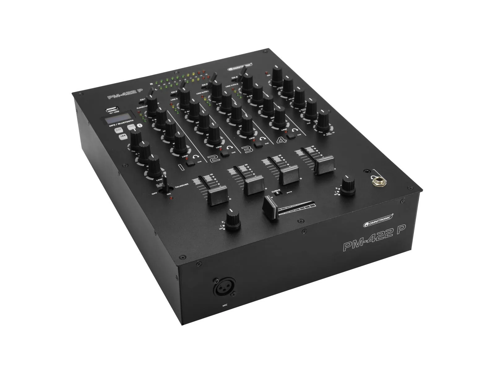 PM-422P 4-Kanal-DJ-Mixer