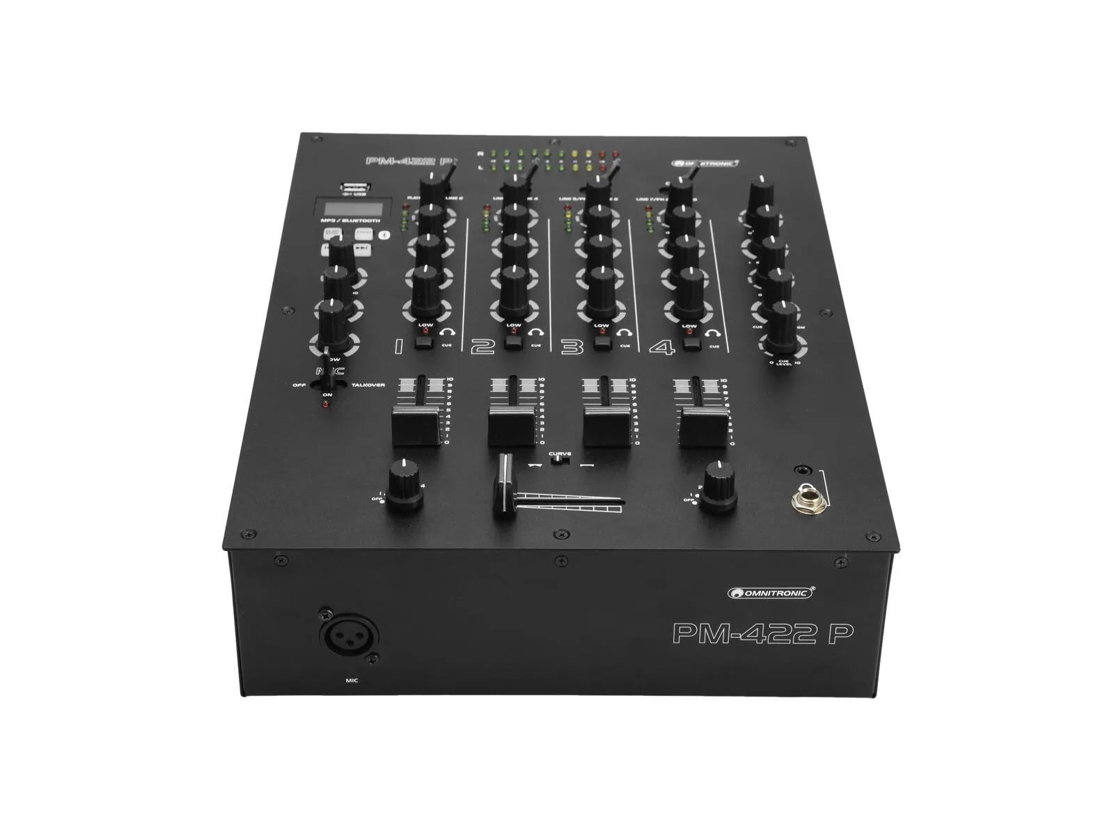 PM-422P 4-Kanal-DJ-Mixer