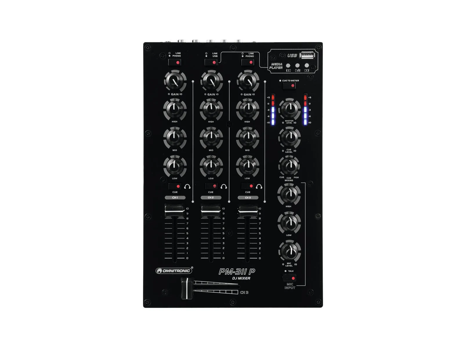 PM-311P DJ-Mixer mit Player