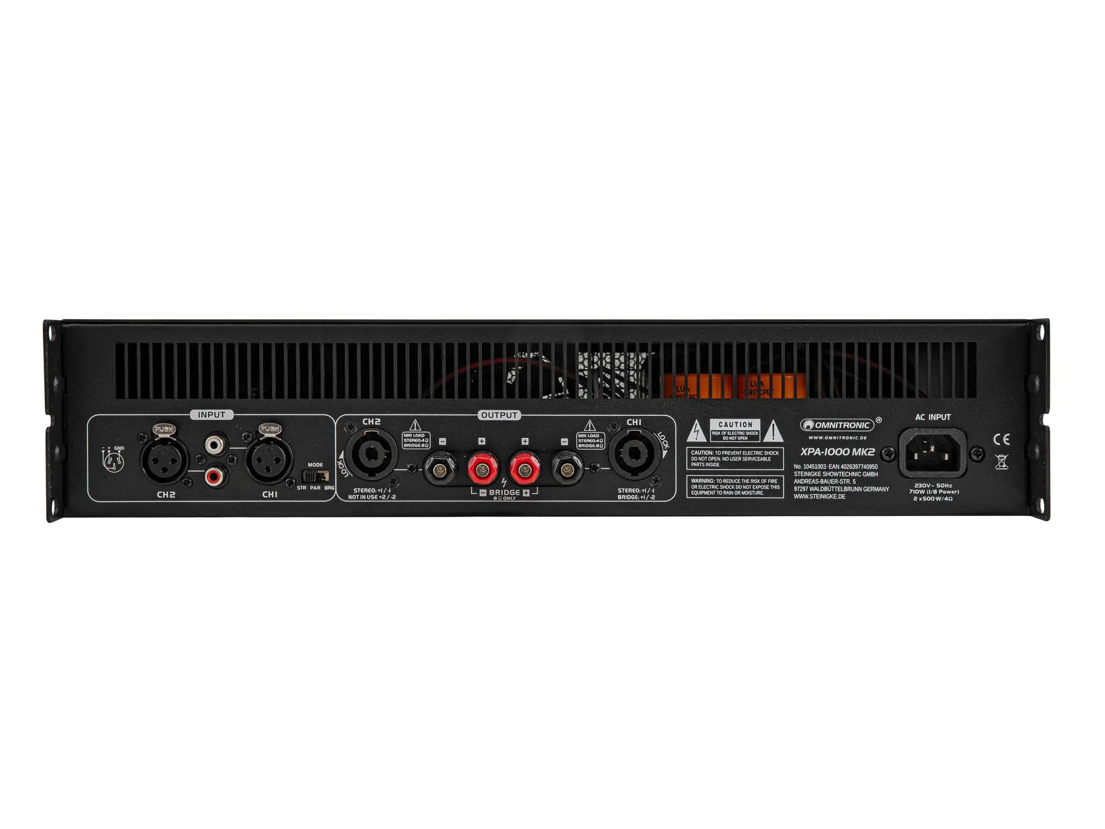 XPA-1000 MK2 Endstufe