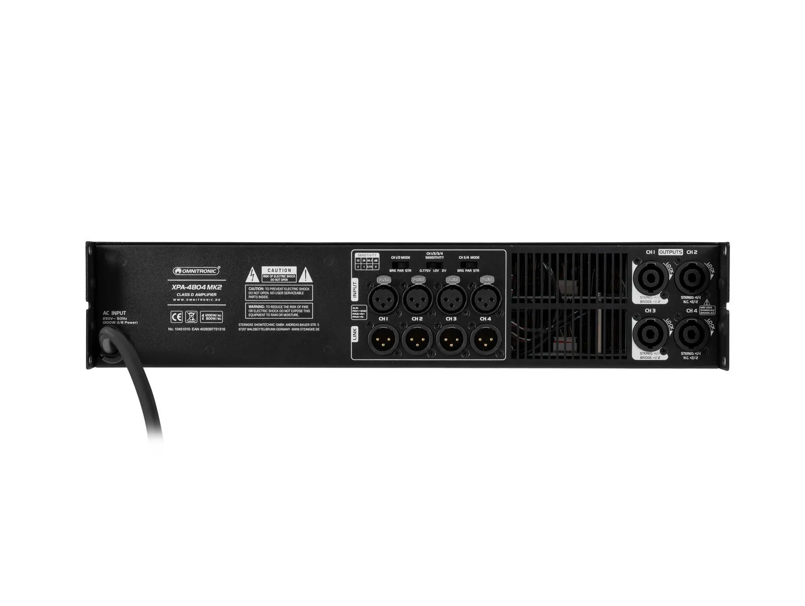 XPA-4804 MK2 Endstufe