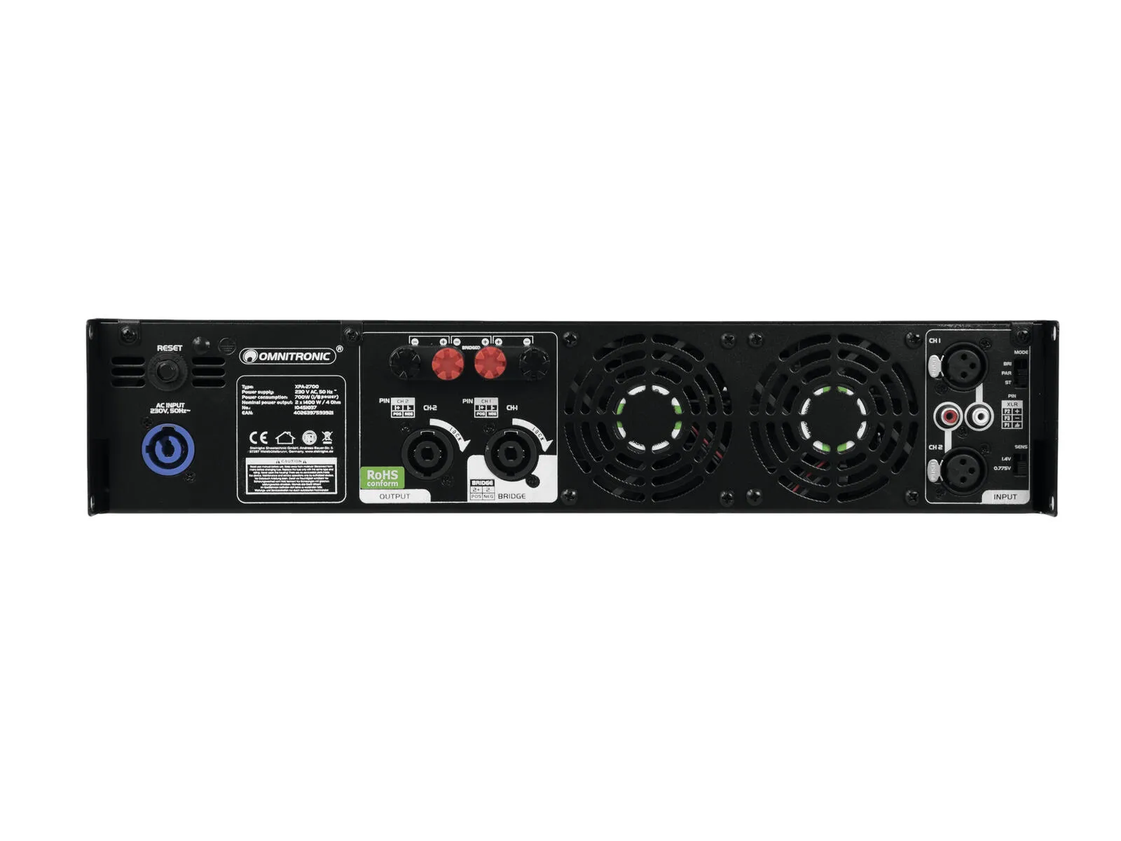 XPA-2700 Endstufe