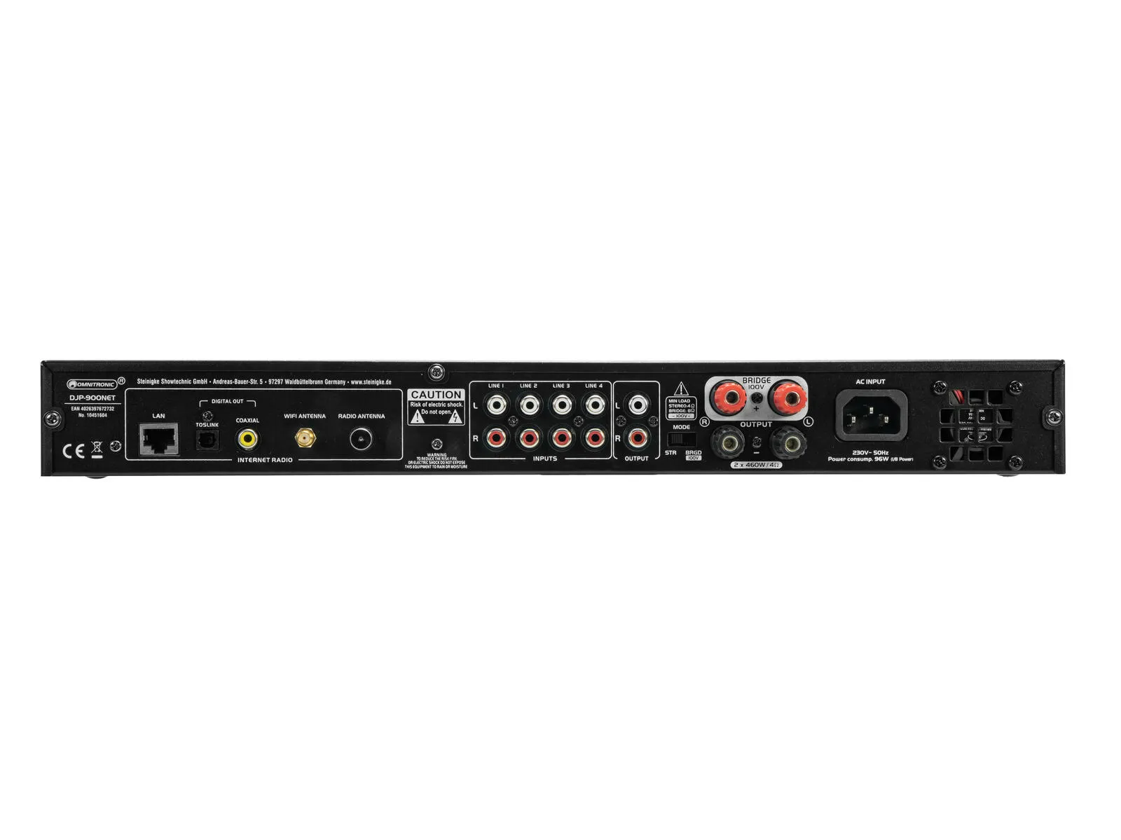DJP-900NET Verstärker mit Internetradio