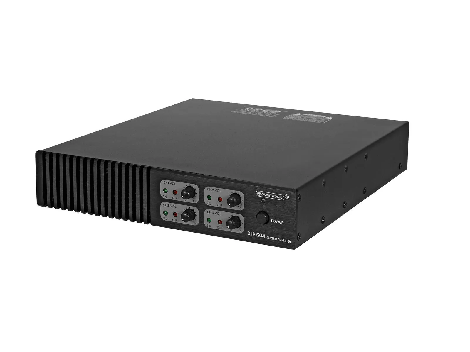 DJP-604 4-Kanal Class-D Endstufe