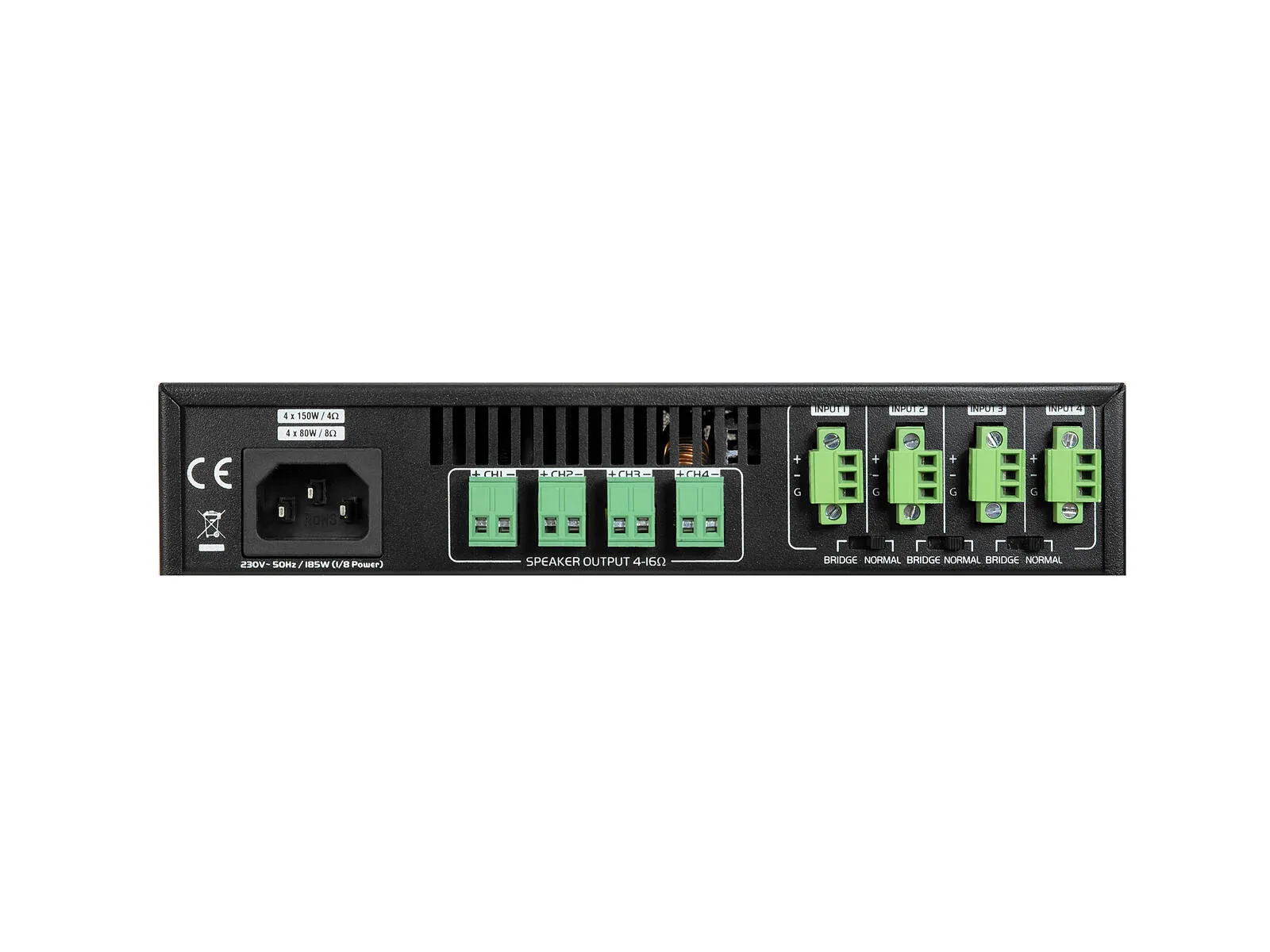 DJP-604 4-Kanal Class-D Endstufe