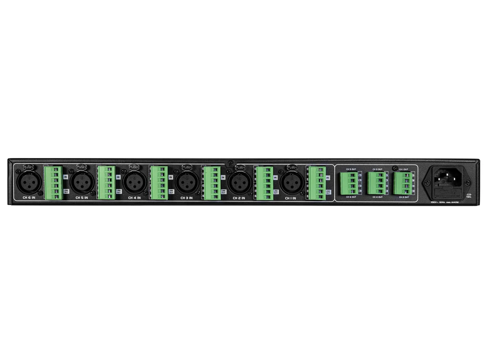 XDA-1206 6-Kanal Verstärker
