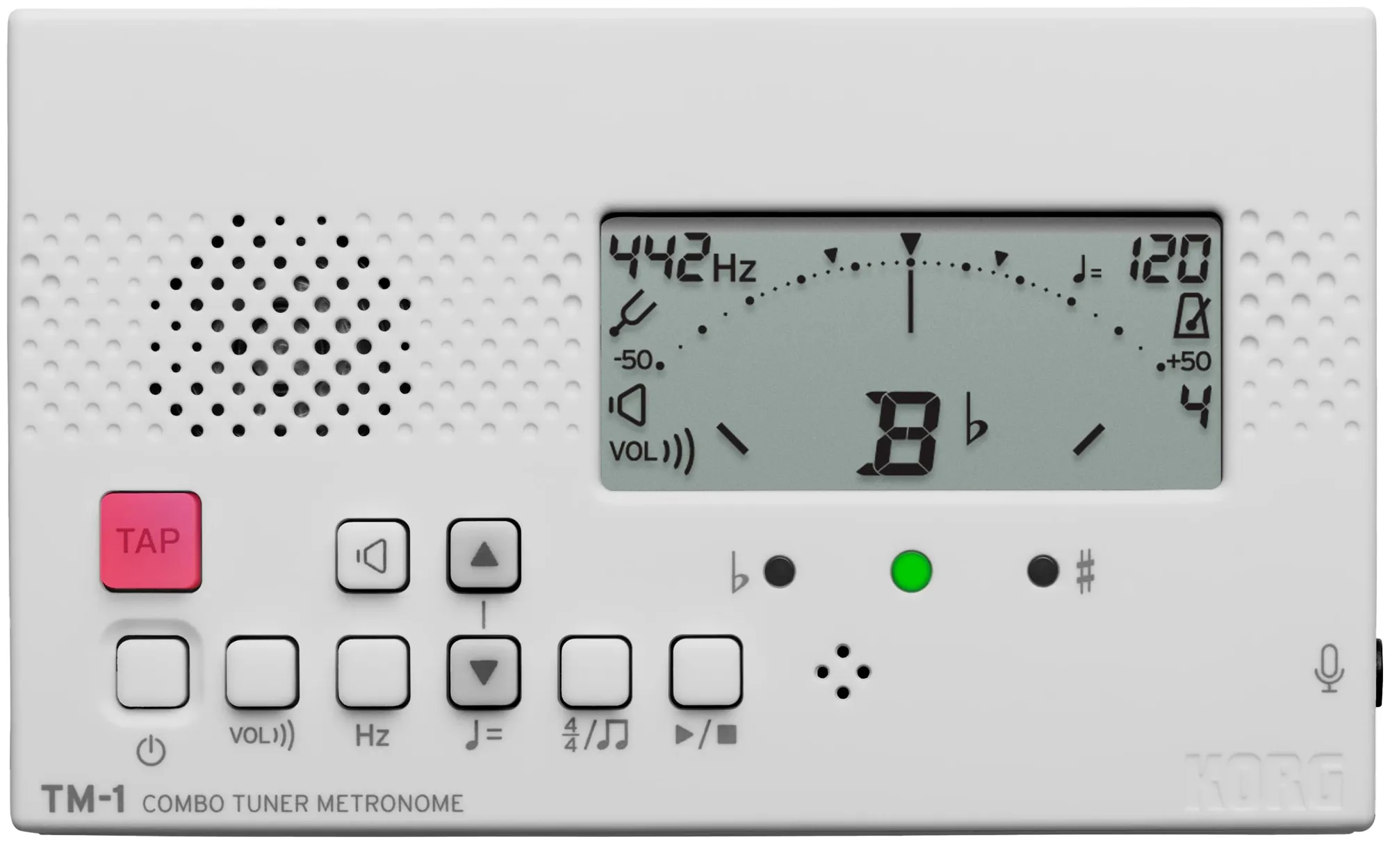 TM-1 weiß Metronom und Stimmgerät
