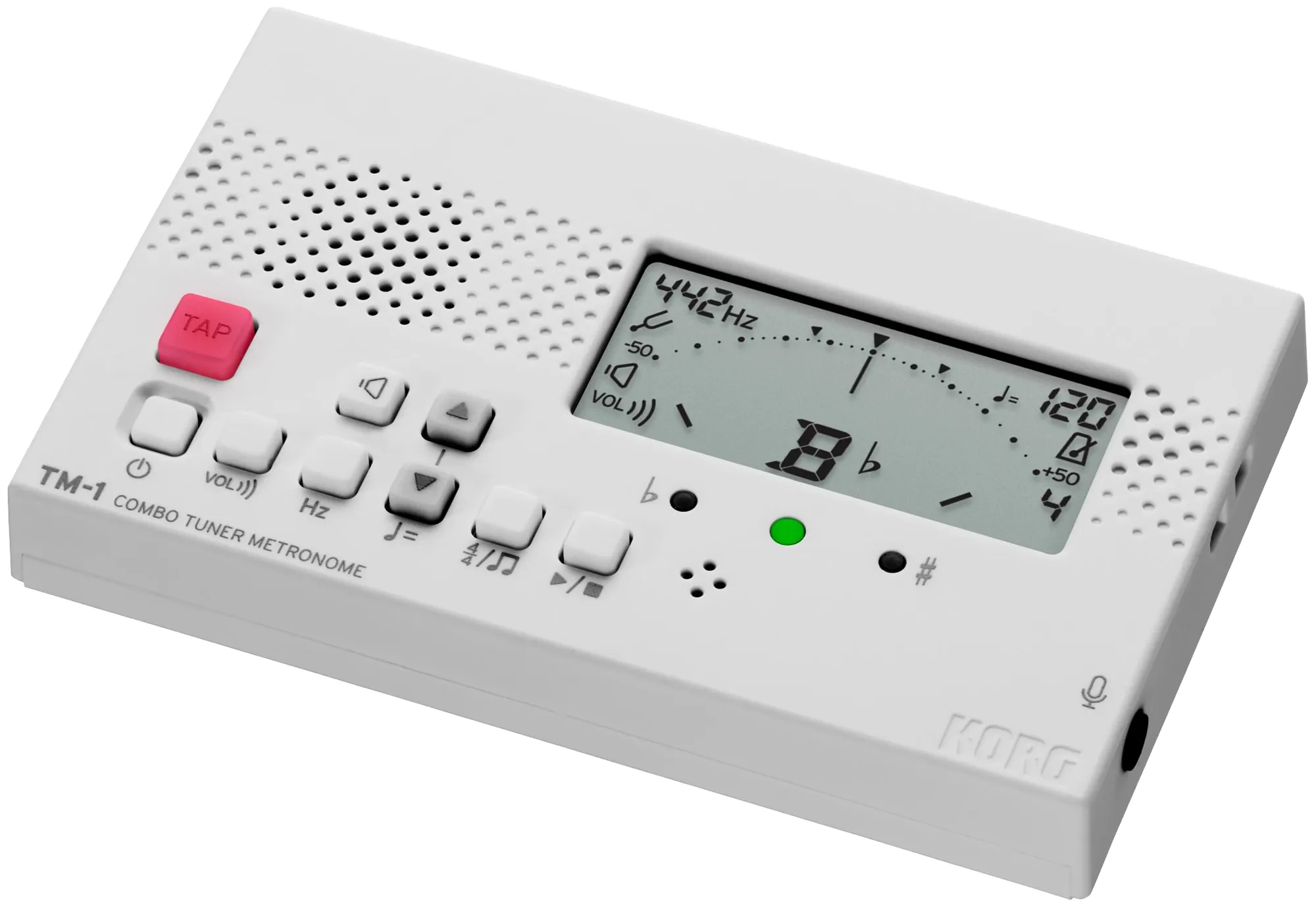 TM-1 weiß Metronom und Stimmgerät
