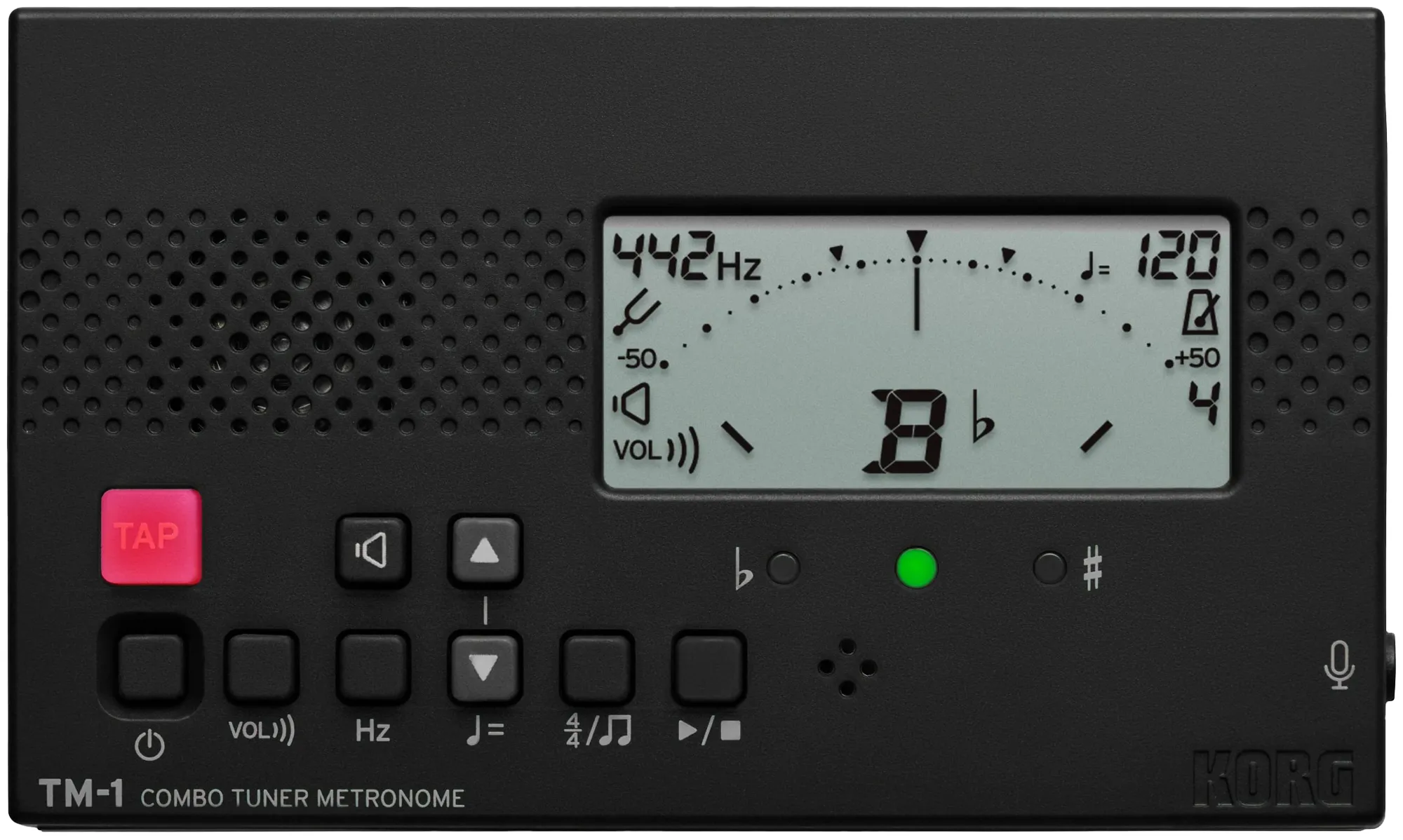 TM-1 schwarz Metronom und Stimmgerät