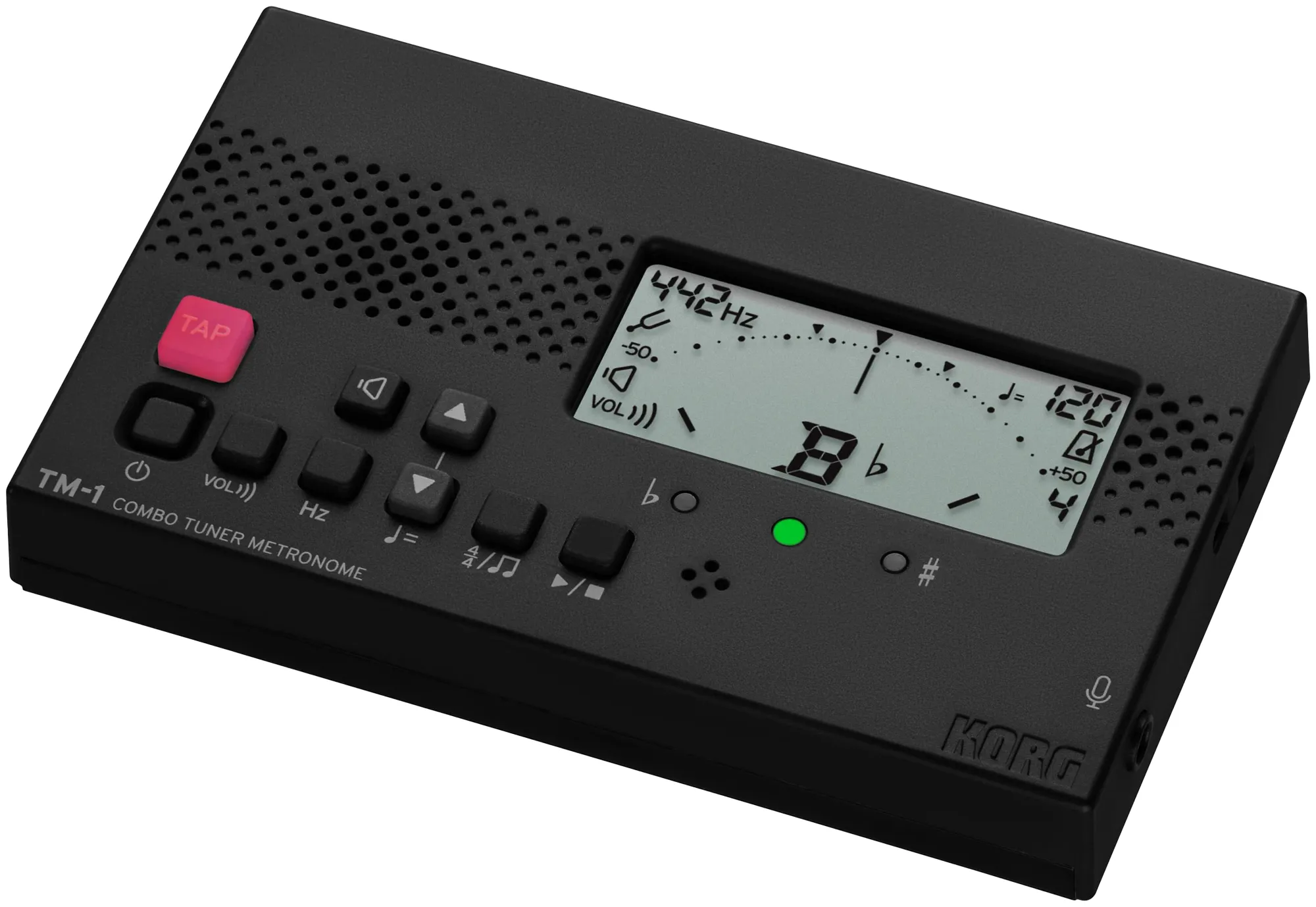 TM-1 schwarz Metronom und Stimmgerät