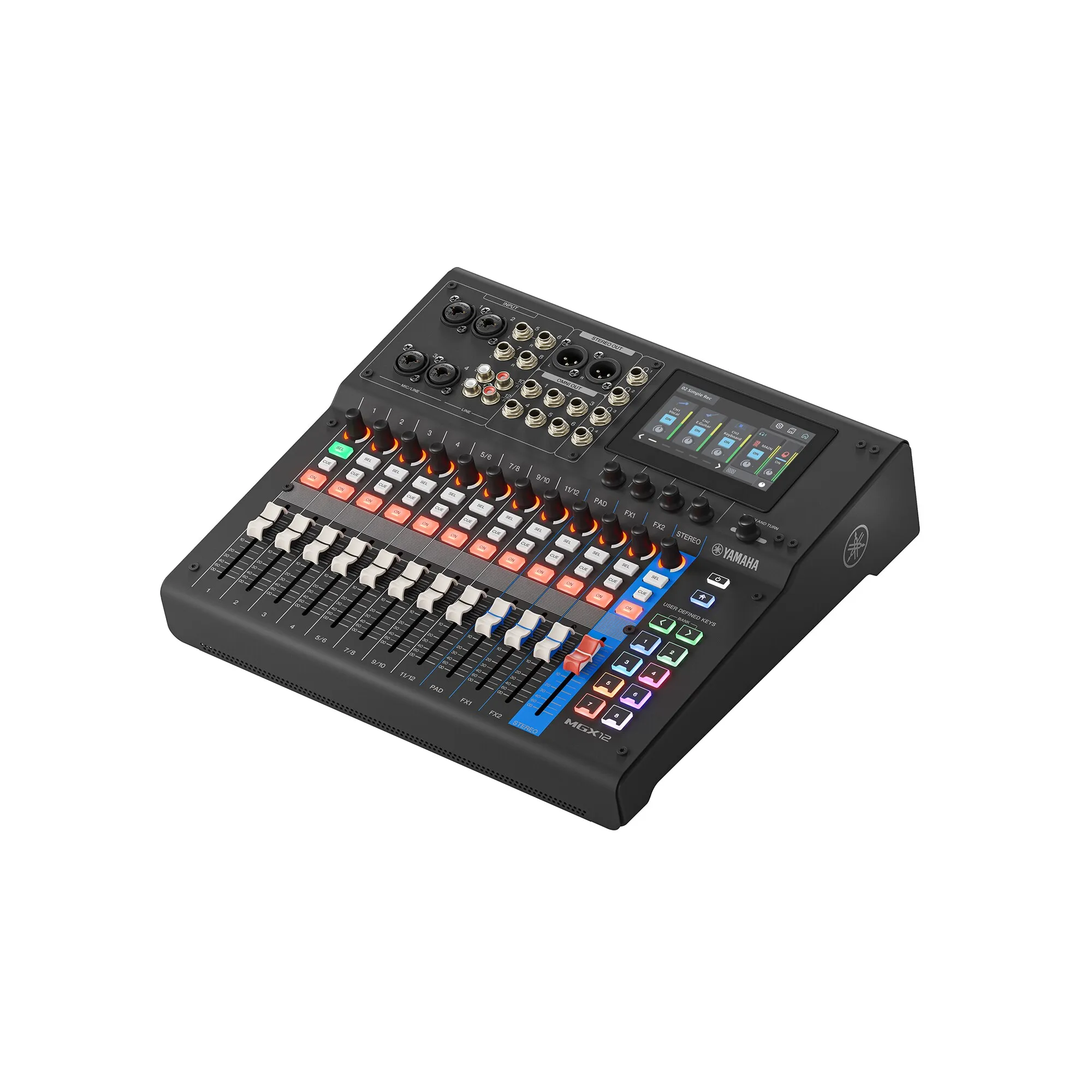 MGX12 BK Digitalmischpult
