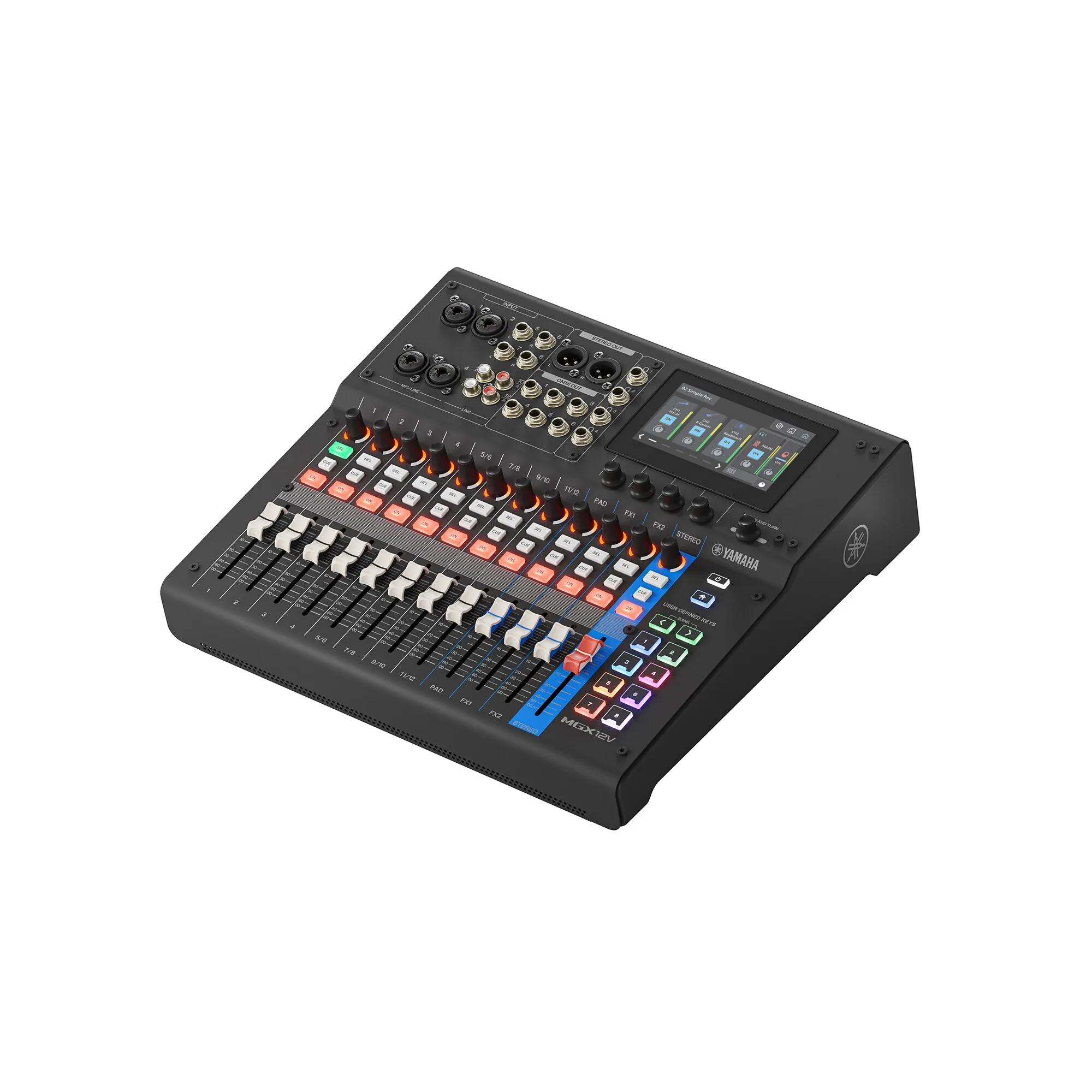 MGX12V BK Digitalmischpult
