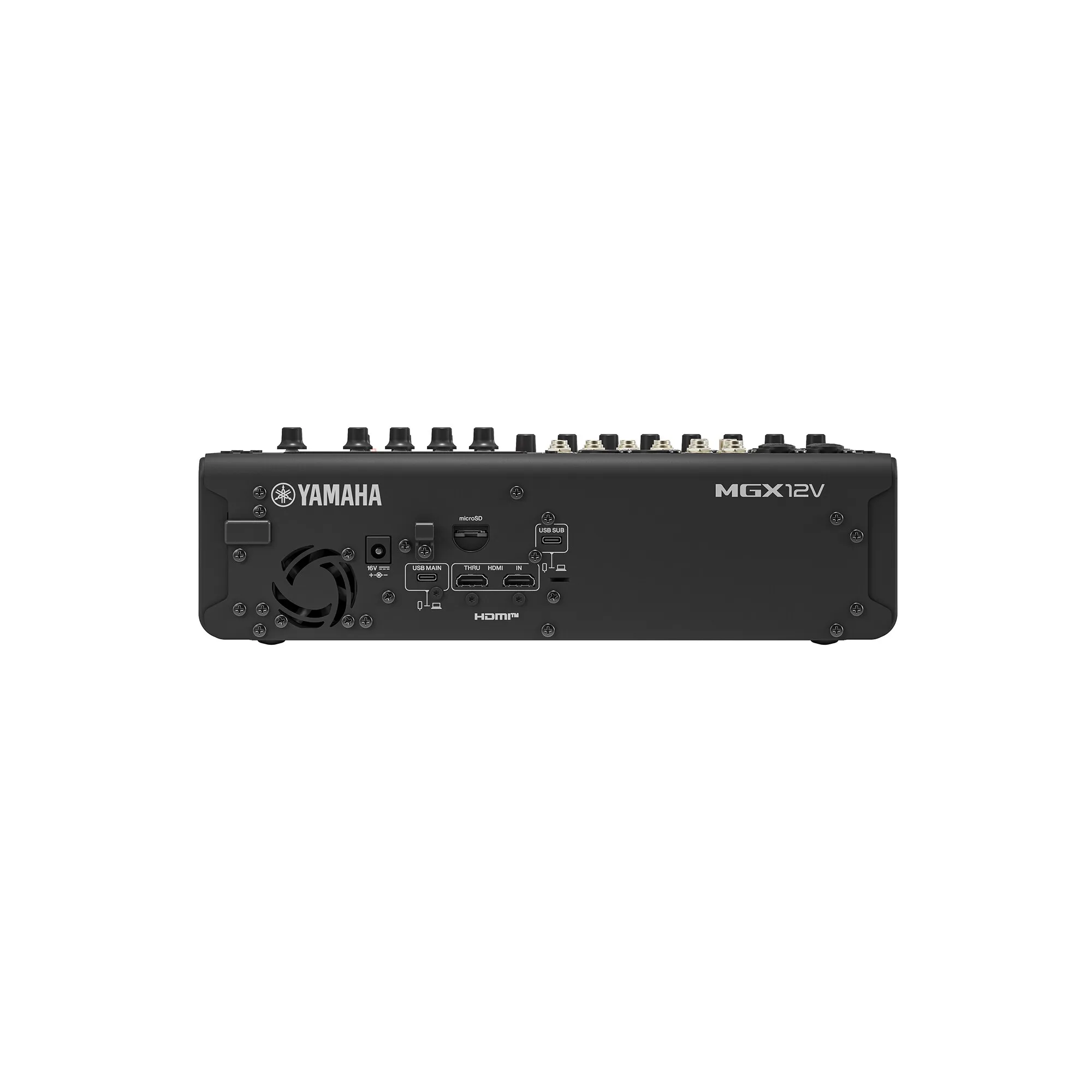 MGX12V BK Digitalmischpult