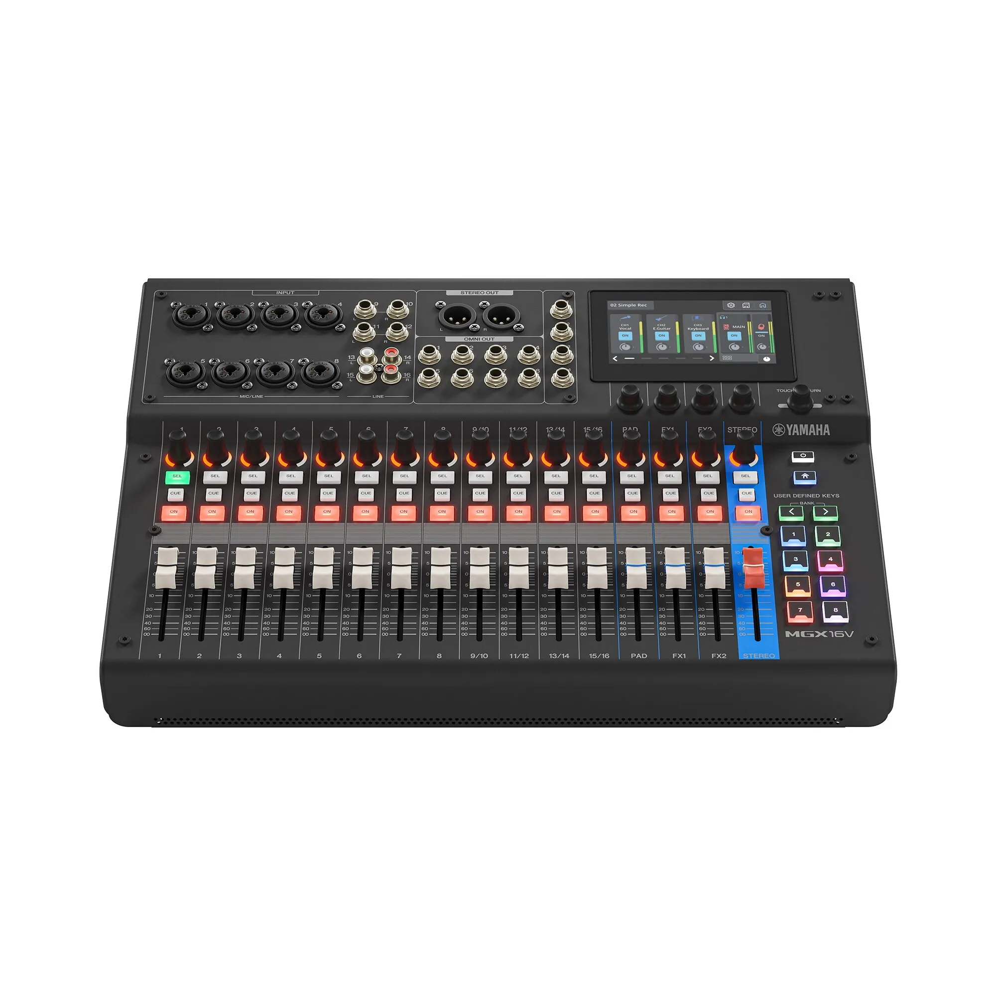 MGX16V BK Digitalmischpult
