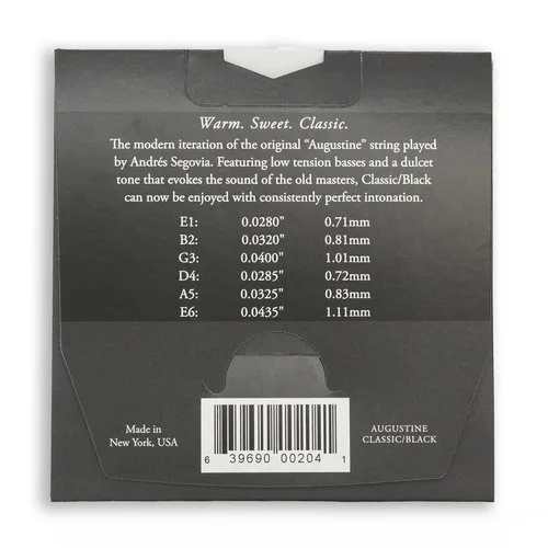 3 x Satz Classic Black