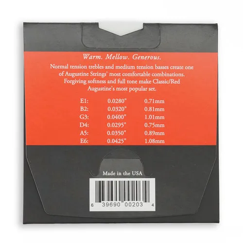 3 x Satz Classic Red