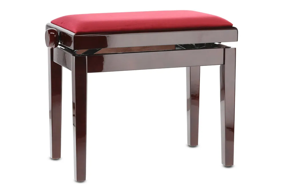 Pianobank Deluxe Mahagoni hochglanz