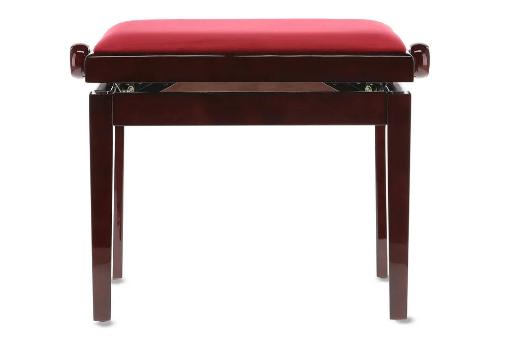 Pianobank Deluxe Mahagoni hochglanz