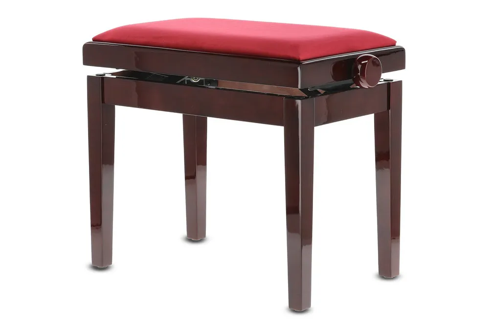 Pianobank Deluxe Mahagoni hochglanz