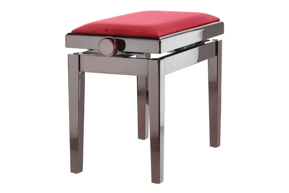Pianobank Deluxe Mahagoni hochglanz