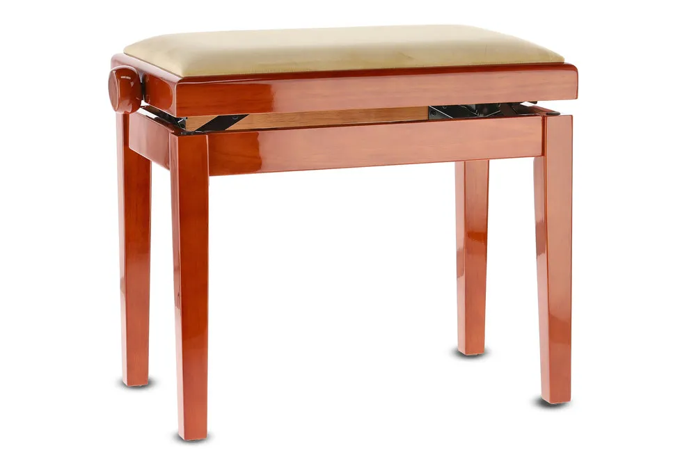 Pianobank Deluxe Kirsch hochglanz