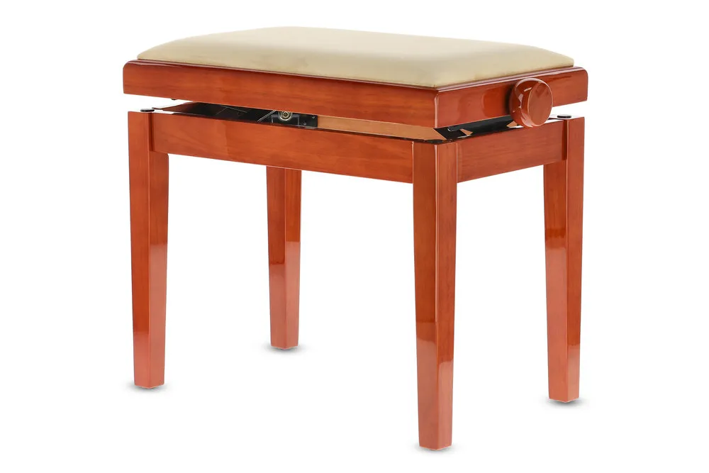 Pianobank Deluxe Kirsch hochglanz